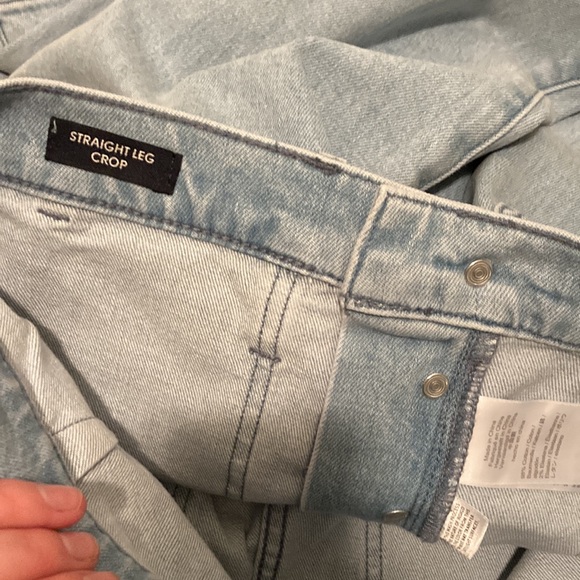 J Crew Straight Leg Crop Jeans Size 28 - Picture 6 of 6